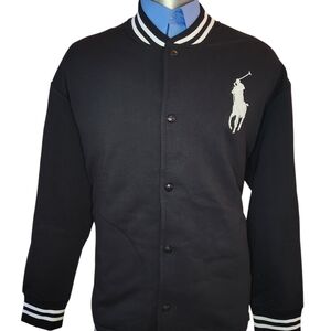 MINT POLO RALPH LAUREN #3 BIG PONY  3XB 3XLT JACKET  LETTERMAN VARSITY